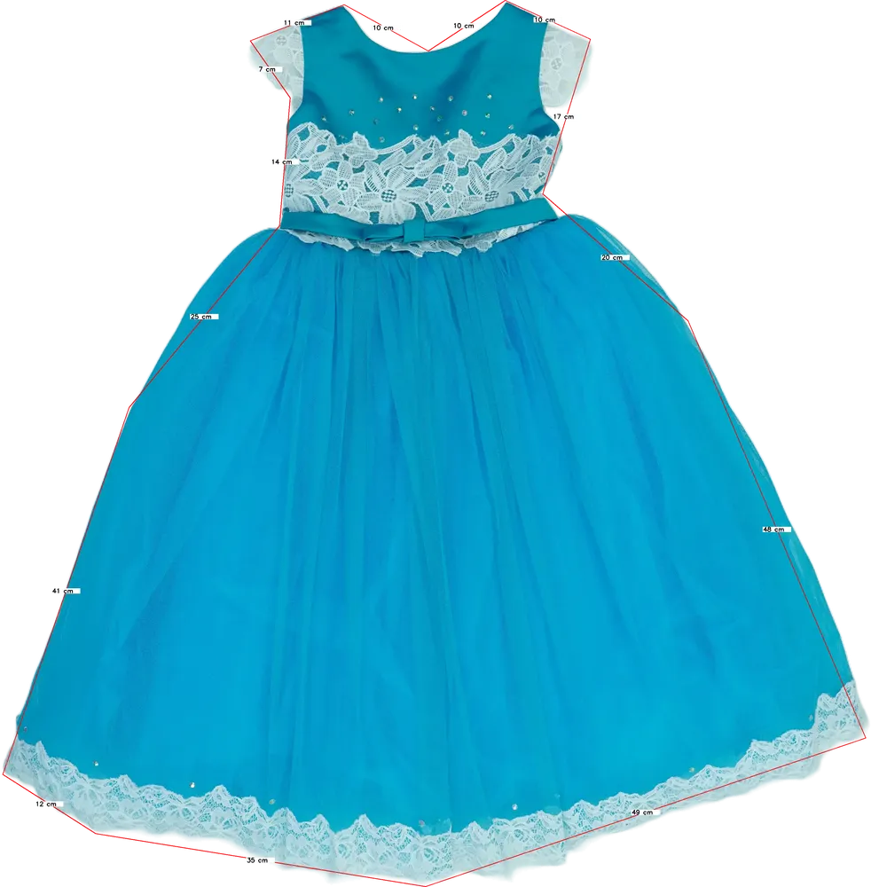 Kék Runway Ruha EU 110 / UK 5 év / US 5 év/XS