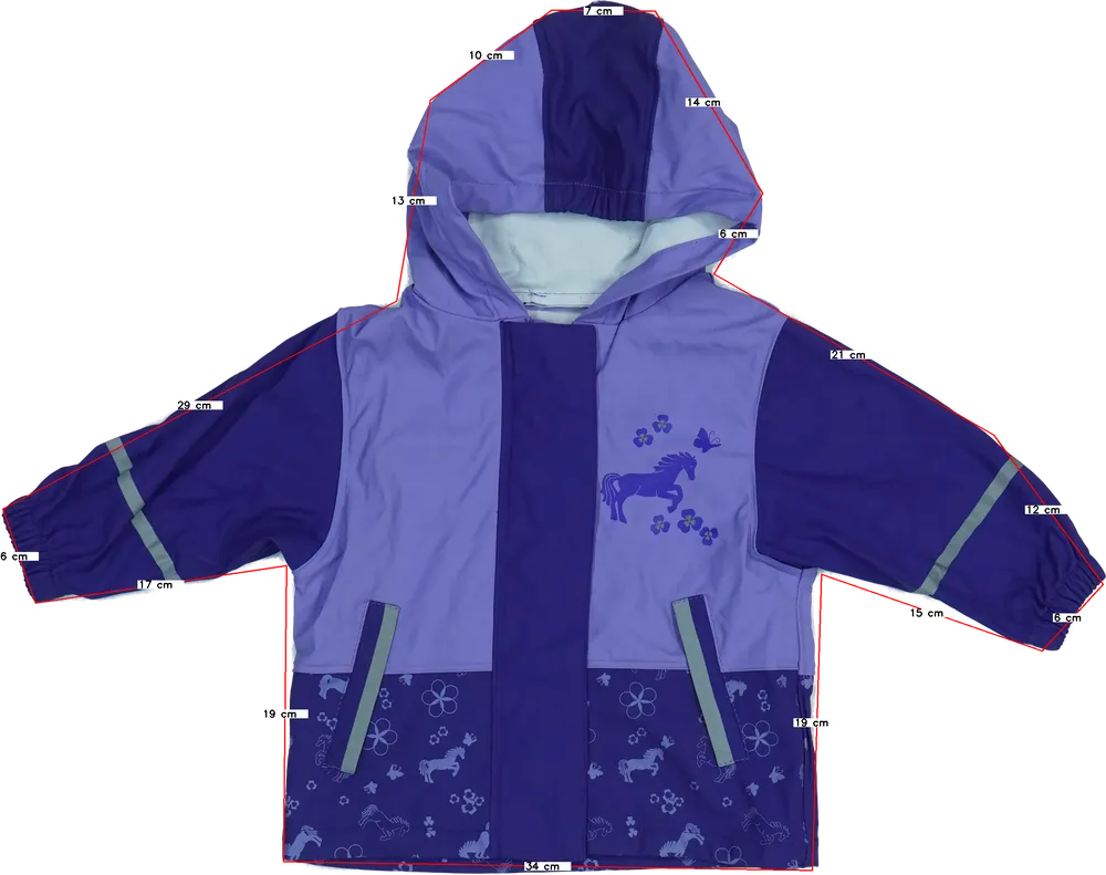 Lila Lupilu Esőkabát EU 80 / UK 9-12 hónap / US 12 hónap