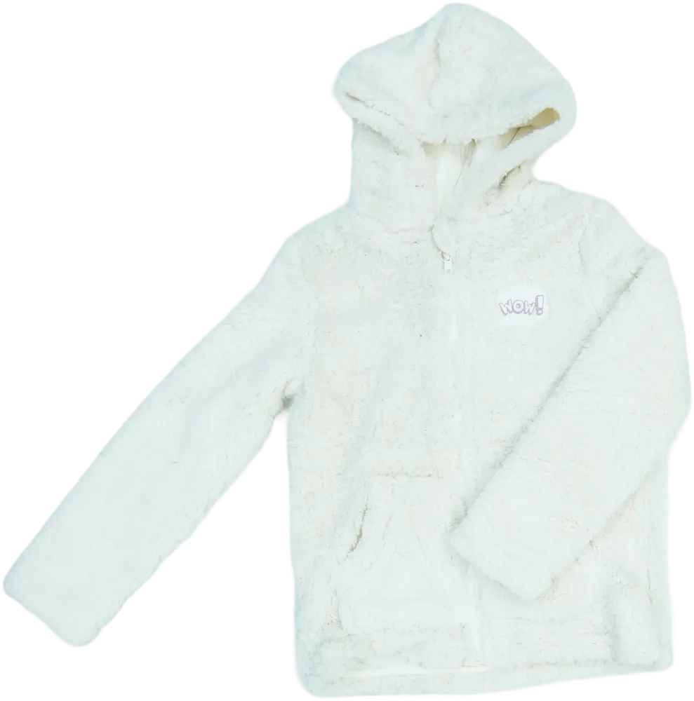 Fehér PocoPiano Kapucnis pulóver EU 134 / UK 9 év / US 9 év/L