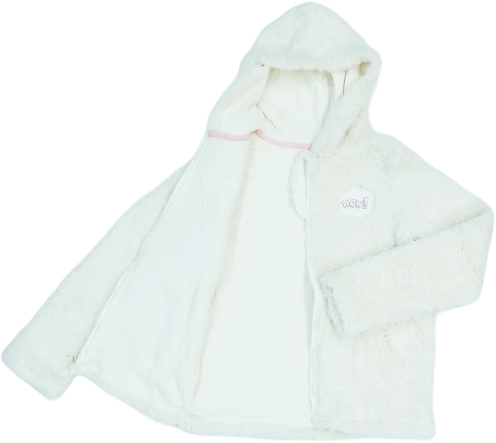 Fehér PocoPiano Kapucnis pulóver EU 146 / UK 11 év / US 12 év/L