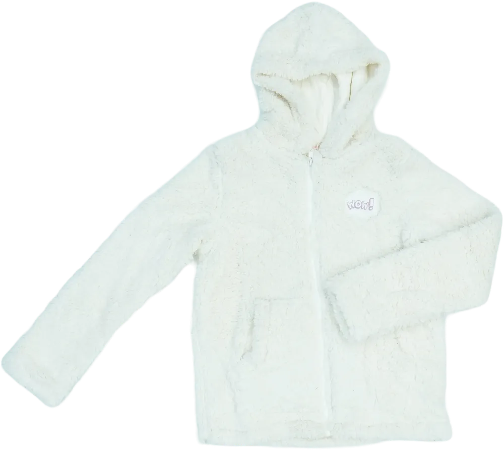 Fehér PocoPiano Kapucnis pulóver EU 146 / UK 11 év / US 12 év/L