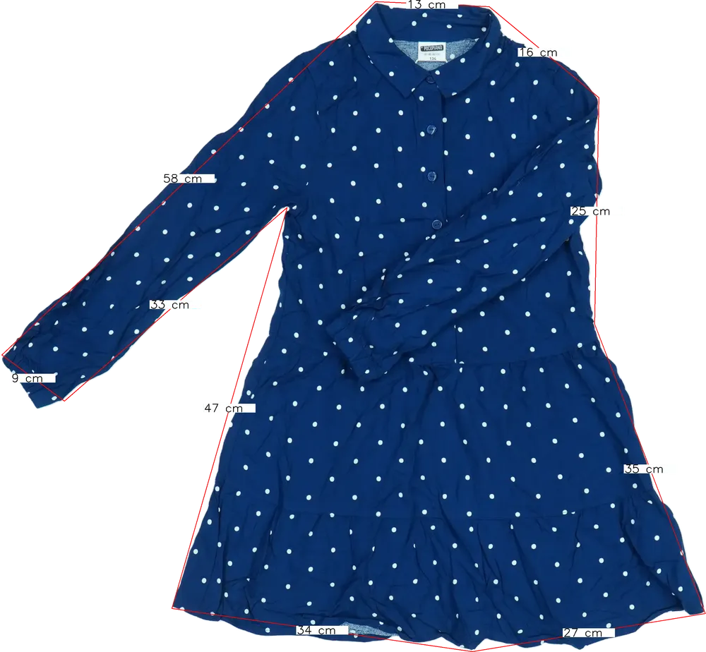 Kék PocoPiano Ruha EU 134 / UK 9 év / US 9 év/L