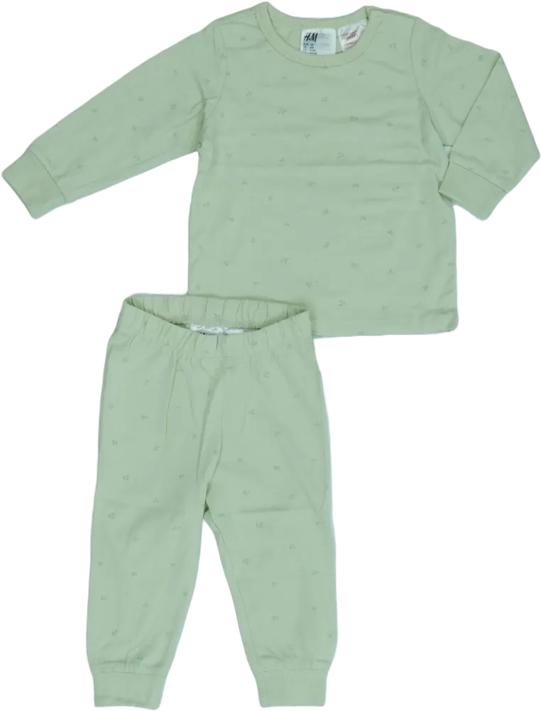 Zöld H&amp;M Pizsama EU 68 / UK 3-6 hónap / US 3-6 hónap