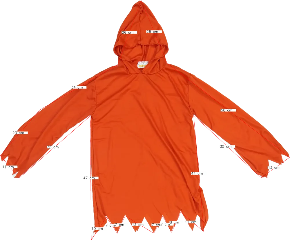 Piros Egyéb Jelmez EU 122 / UK 7 év / US 7 év/M