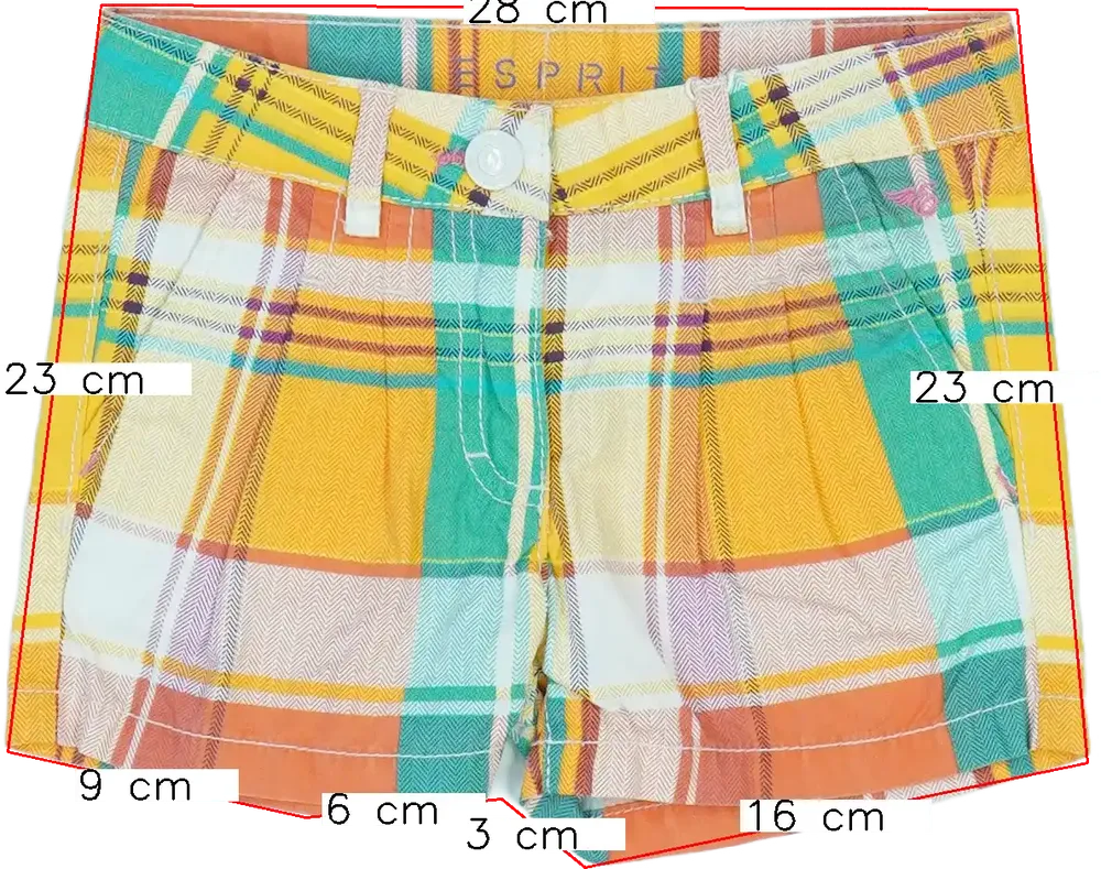 Többszínű Esprit Rövidnadrág EU 116 / UK 6 év / US 6 év/S