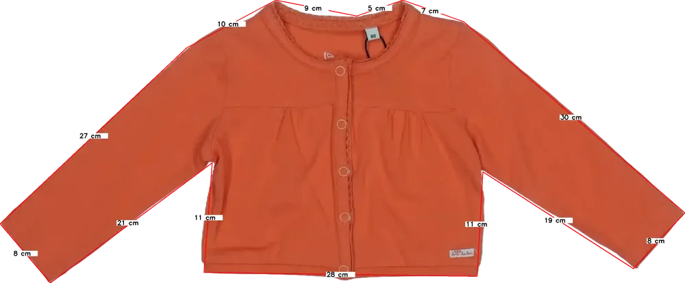 Sárga (narancs) Tom Tailor Kardigán EU 80 / UK 9-12 hónap / US 12 hónap