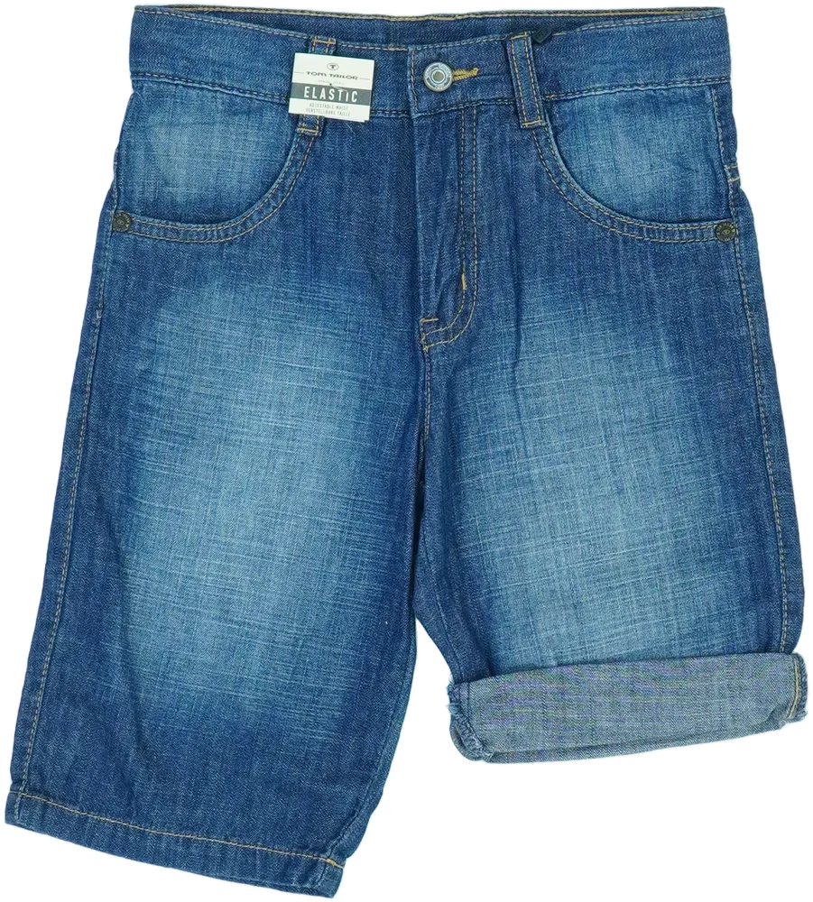 Kék Tom Tailor Rövidnadrág EU 122 / UK 7 év / US 7 év/M