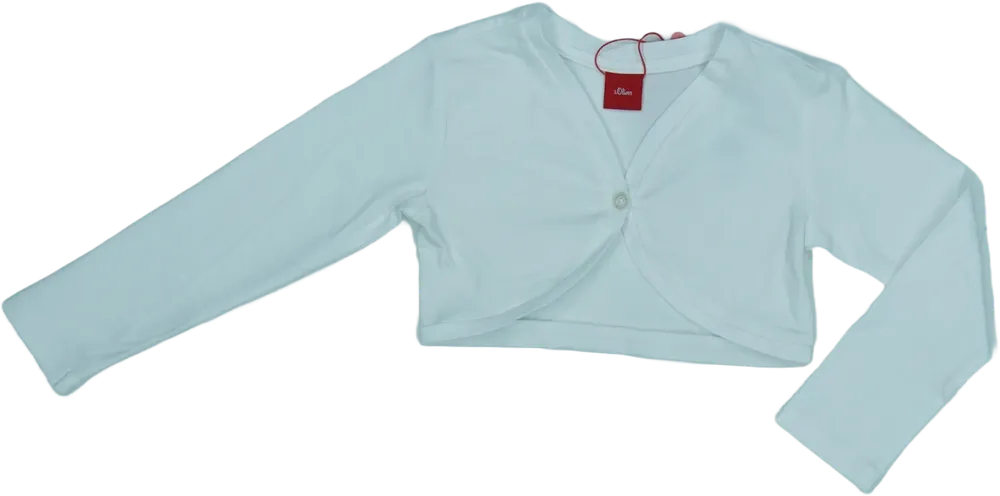 Fehér S.Oliver Bolero EU 98 / UK 3 év / US 3T