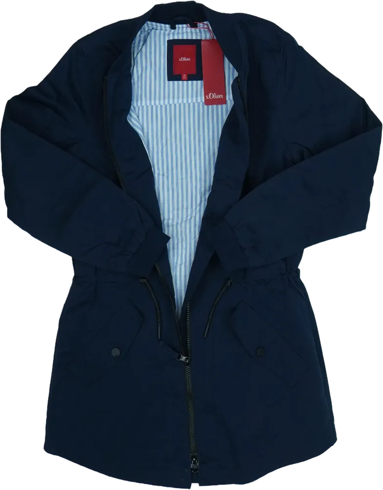 Kék S.Oliver Átmeneti kabát EU 152 / UK 12 év / US 12 év/L