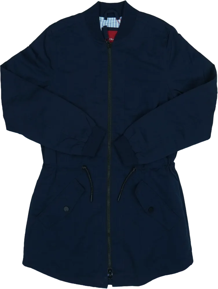 Kék S.Oliver Átmeneti kabát EU 152 / UK 12 év / US 12 év/L