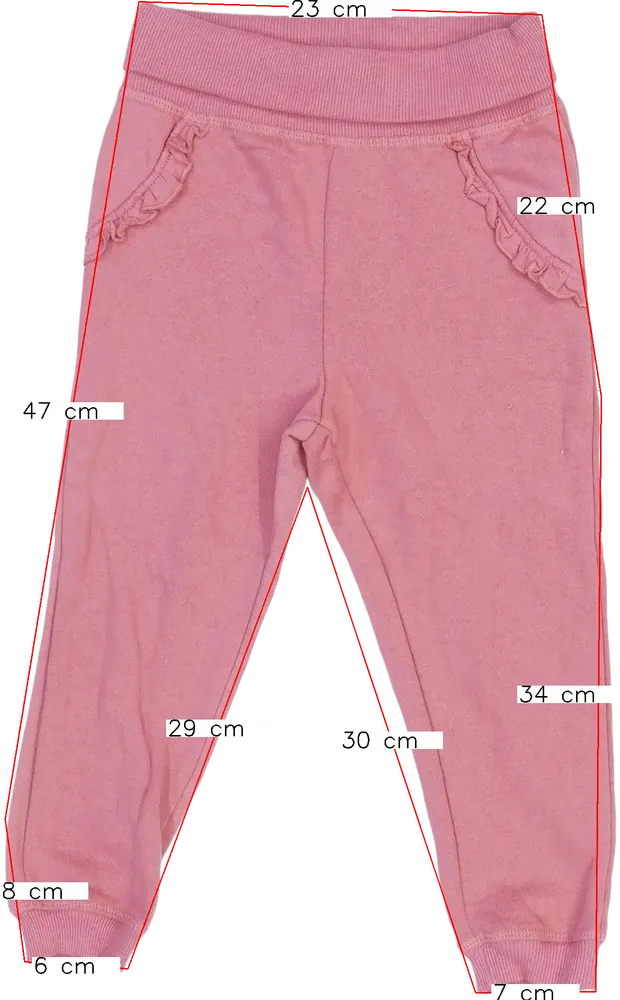 Rózsaszín Lupilu Melegítőnadrág EU 92 / UK 2 év / US 2T