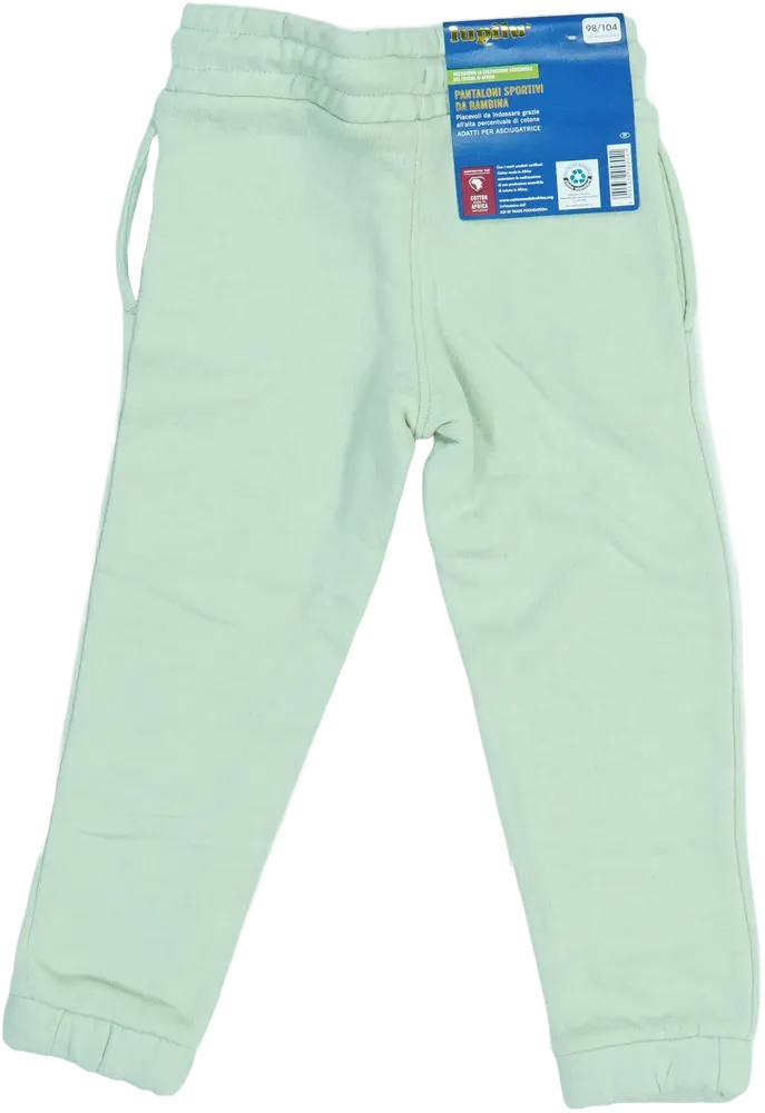 Zöld Lupilu Melegítőnadrág EU 104 / UK 4 év / US 4T/XS