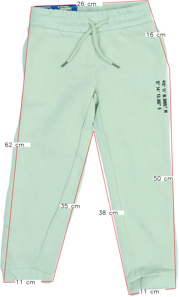 Zöld Lupilu Melegítőnadrág EU 116 / UK 6 év / US 6 év/S