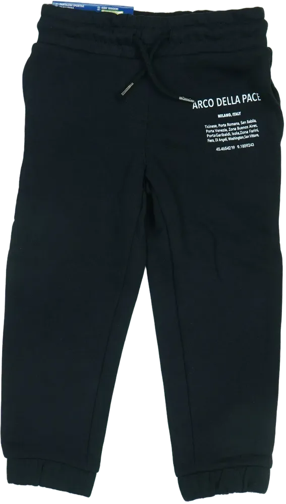 Fekete Lupilu Melegítőnadrág EU 104 / UK 4 év / US 4T/XS