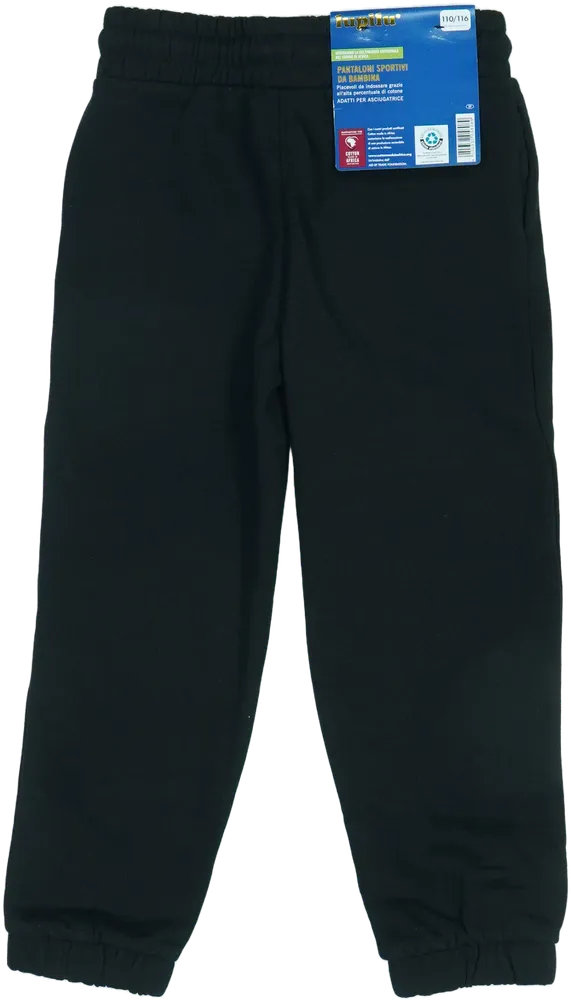 Fekete Lupilu Melegítőnadrág EU 116 / UK 6 év / US 6 év/S