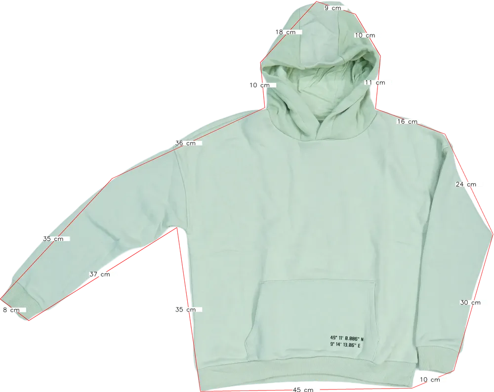 Zöld Lupilu Kapucnis pulóver EU 164 / UK 14 év / US 14 év/XL