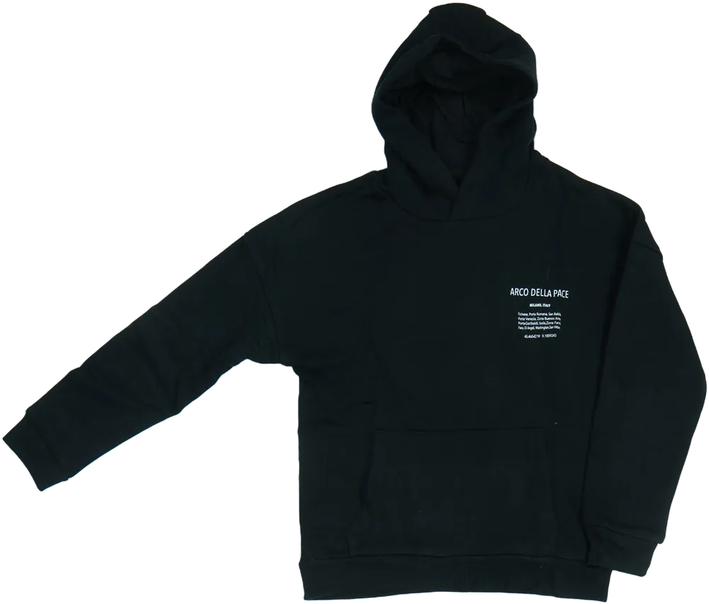 Fekete Lupilu Kapucnis pulóver EU 152 / UK 12 év / US 12 év/L