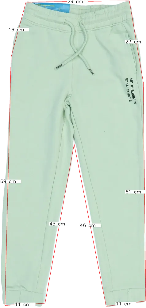 Zöld Lupilu Melegítőnadrág EU 140 / UK 10 év / US 10 év/L