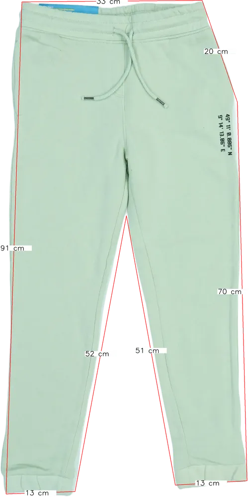 Zöld Lupilu Melegítőnadrág EU 152 / UK 12 év / US 12 év/L