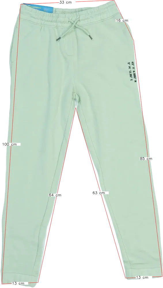 Zöld Lupilu Melegítőnadrág EU 164 / UK 14 év / US 14 év/XL