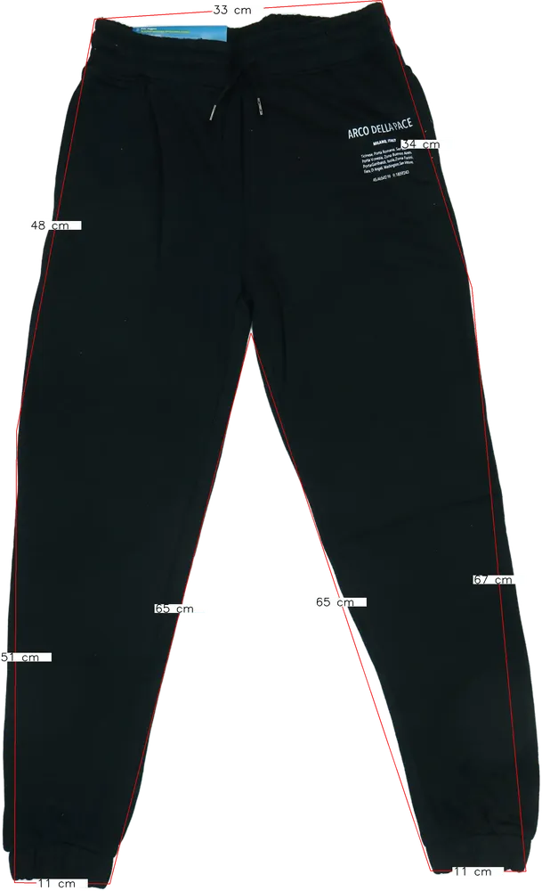 Fekete Lupilu Melegítőnadrág EU 164 / UK 14 év / US 14 év/XL