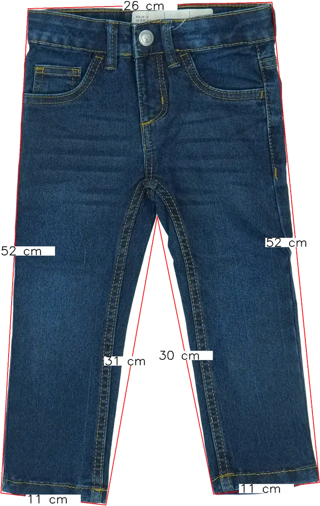 Kék Lupilu Farmernadrág EU 92 / UK 2 év / US 2T