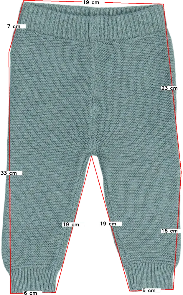 Szürke Lupilu Baby nadrág EU 68 / UK 3-6 hónap / US 3-6 hónap