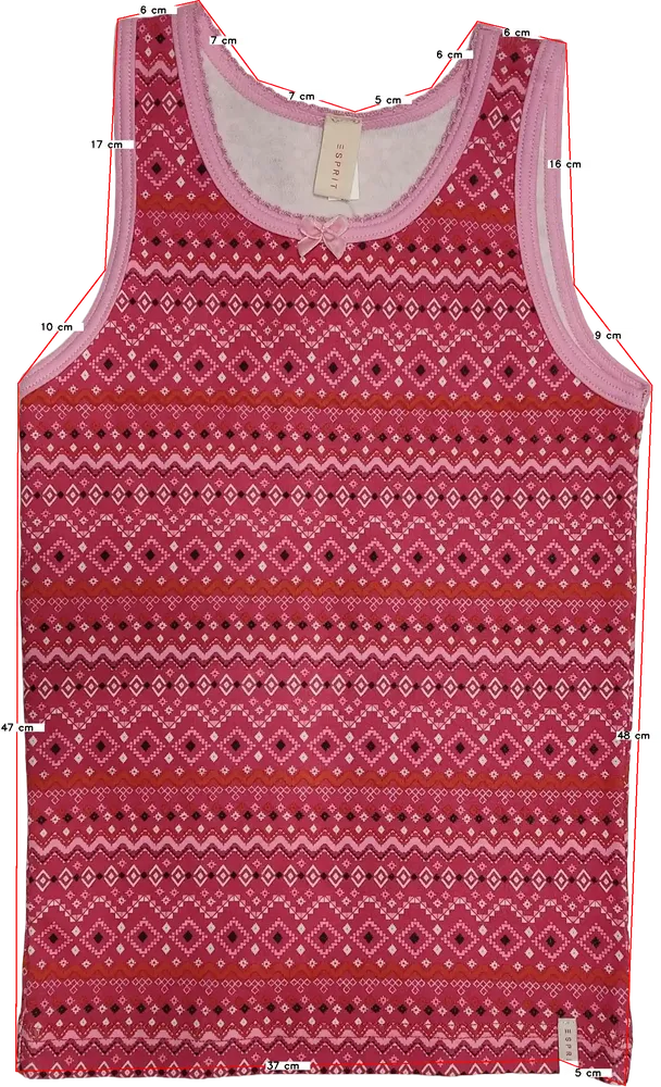 Többszínű Esprit Lányka / Női trikó EU 110 / UK 5 év / US 5 év/XS