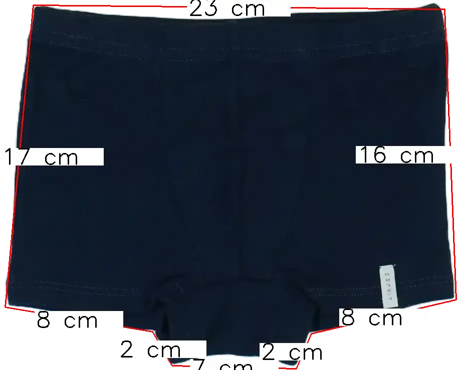 Kék Esprit Boxer EU 110 / UK 5 év / US 5 év/XS
