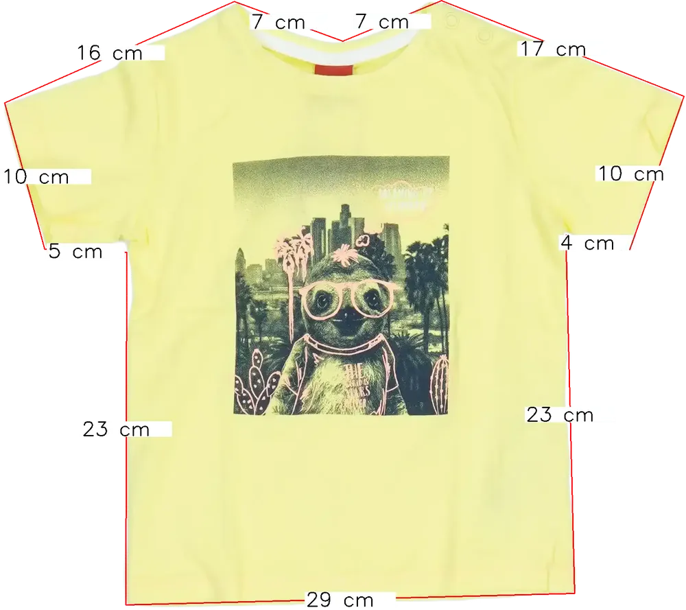 Sárga S.Oliver Póló EU 92 / UK 2 év / US 2T