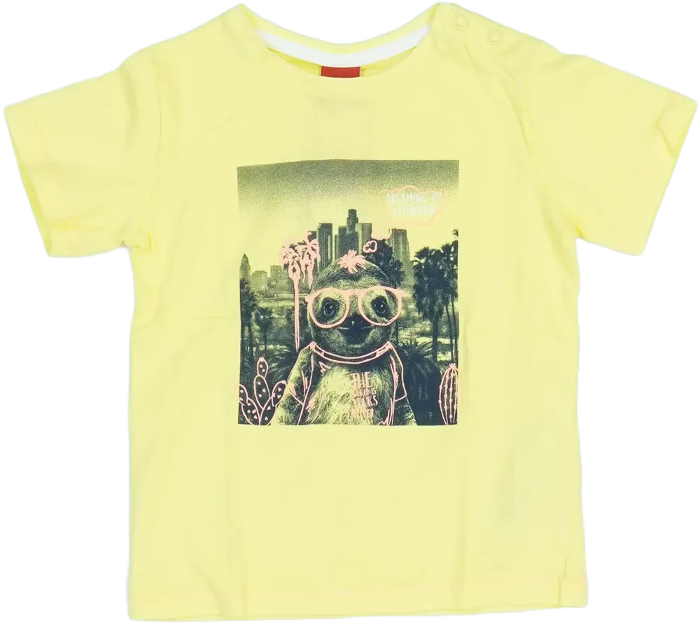 Sárga S.Oliver Póló EU 92 / UK 2 év / US 2T