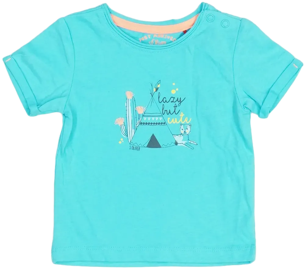 Kék S.Oliver Póló EU 62 / UK 0-3 hónap / US 0-3 hónap