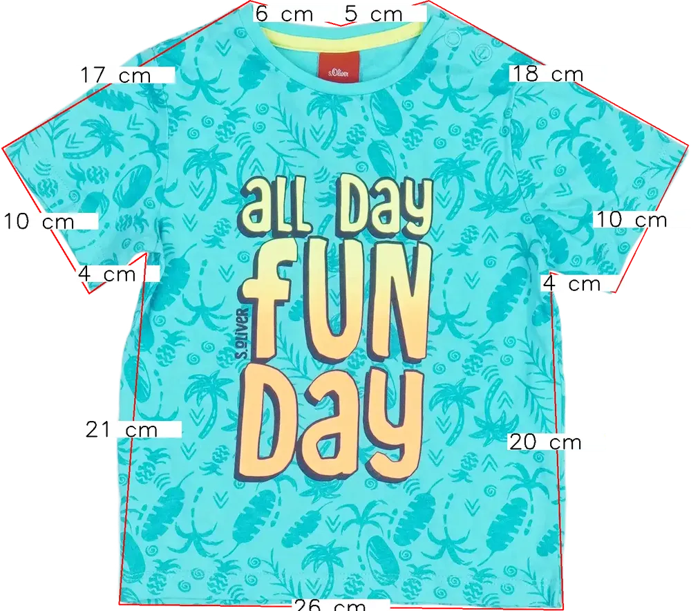 Kék S.Oliver Póló EU 80 / UK 9-12 hónap / US 12 hónap