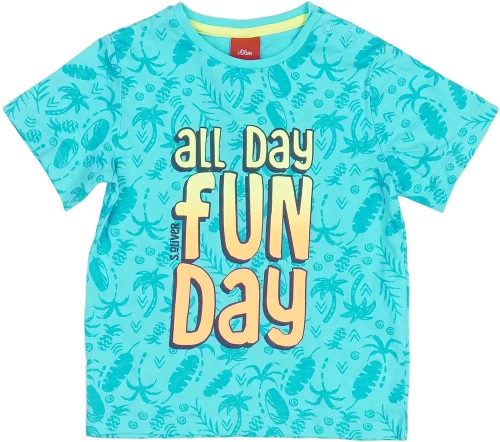 Kék S.Oliver Póló EU 80 / UK 9-12 hónap / US 12 hónap