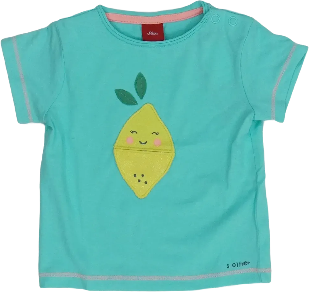 Kék S.Oliver Póló EU 74 / UK 6-9 hónap / US 6-9 hónap