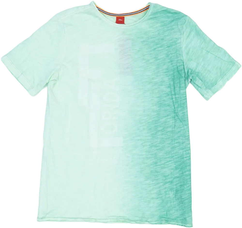 Zöld S.Oliver Póló EU 164 / UK 14 év / US 14 év/XL