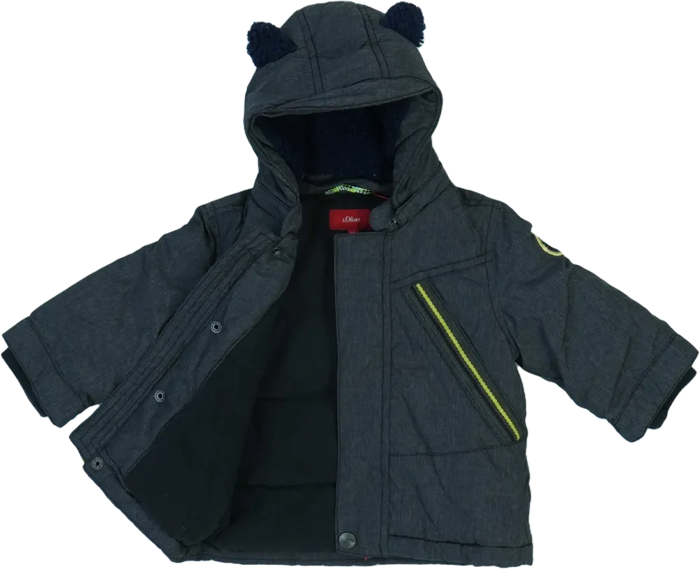 Szürke S.Oliver Télikabát EU 68 / UK 3-6 hónap / US 3-6 hónap