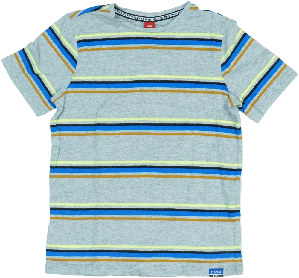 Szürke S.Oliver Póló EU 152 / UK 12 év / US 12 év/L