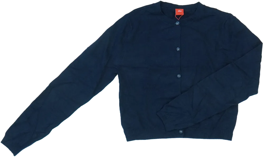 Kék S.Oliver Kardigán EU 164 / UK 14 év / US 14 év/XL