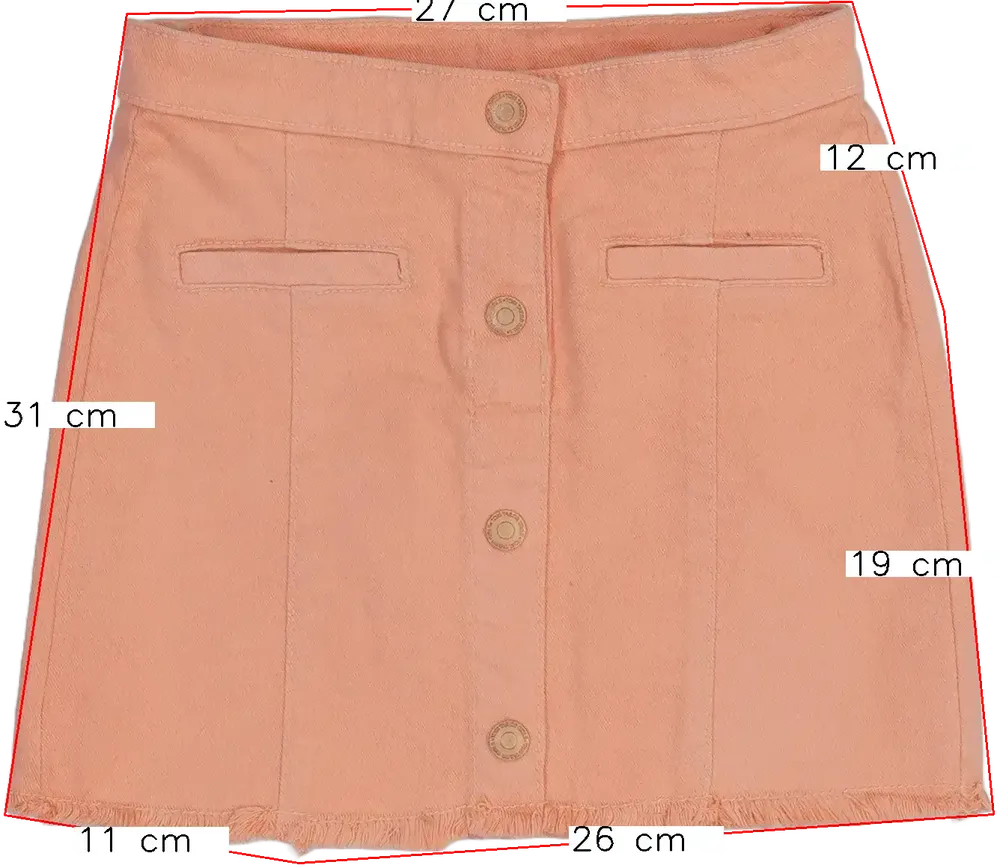 Sárga (narancs) Tom Tailor Szoknya EU 116 / UK 6 év / US 6 év/S