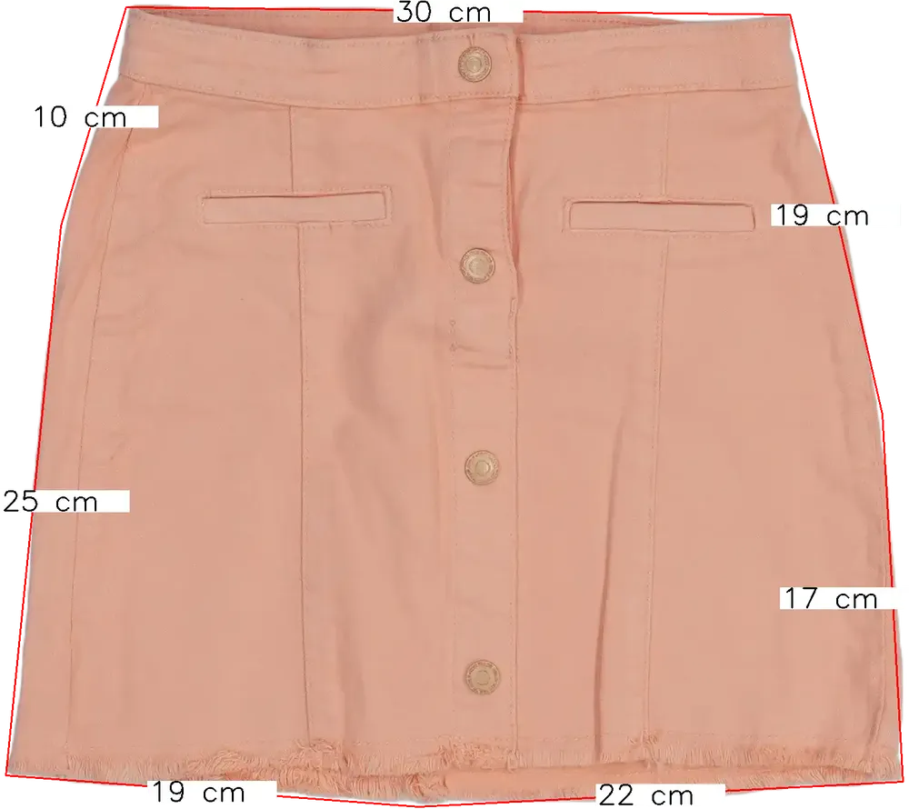 Sárga (narancs) Tom Tailor Szoknya EU 134 / UK 9 év / US 9 év/L