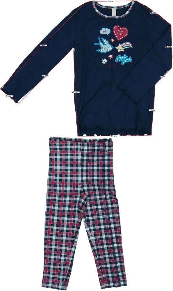 Fehér Esprit Pizsama EU 110 / UK 5 év / US 5 év/XS