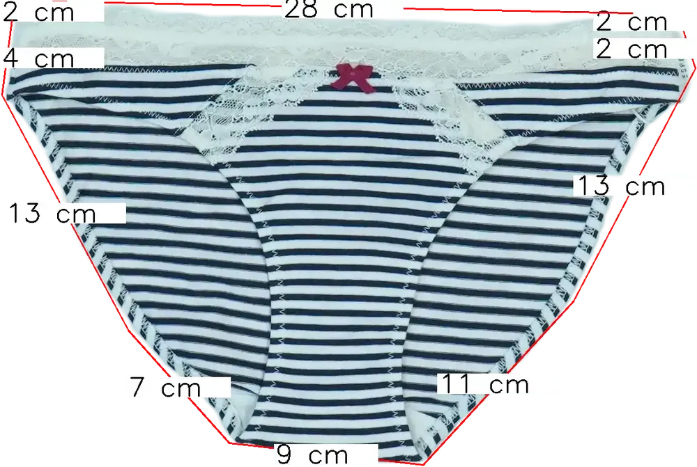 Fehér Esprit Lányka / Női bugyi EU 152 / UK 12 év / US 12 év/L