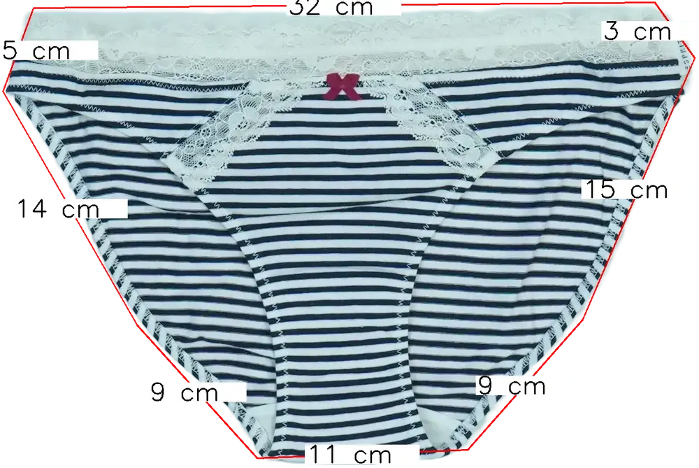 Fehér Esprit Lányka / Női bugyi EU 158 / UK 13 év / US 14 év/XL