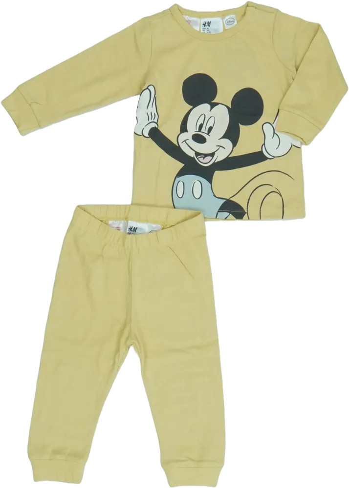 Sárga H&amp;M Pizsama EU 74 / UK 6-9 hónap / US 6-9 hónap