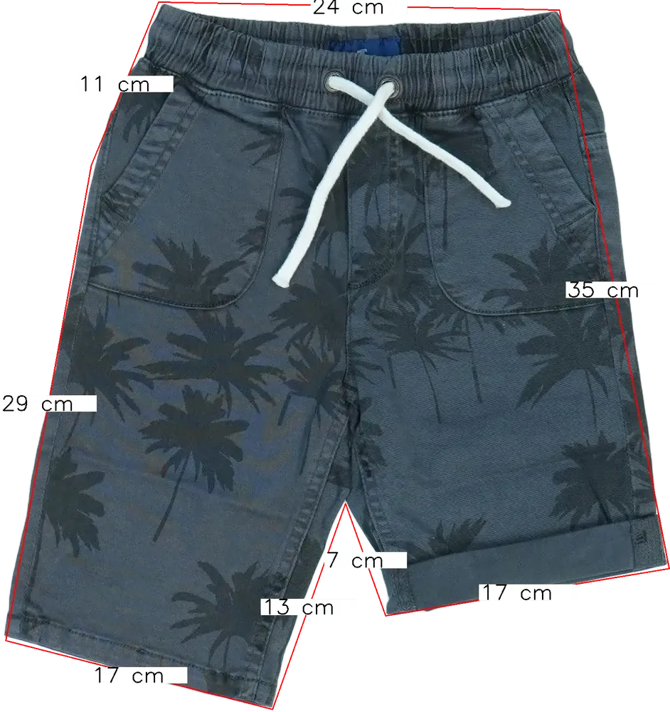 Szürke Tom Tailor Rövidnadrág EU 116 / UK 6 év / US 6 év/S