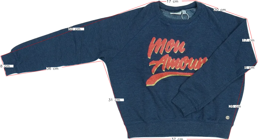 Kék Tom Tailor Pulóver EU 152 / UK 12 év / US 12 év/L