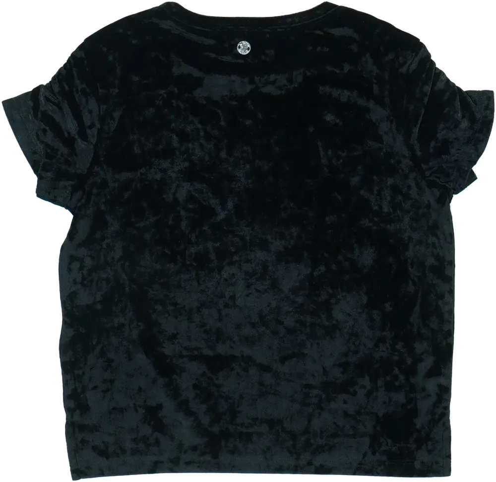 Fekete Tom Tailor Póló EU 140 / UK 10 év / US 10 év/L