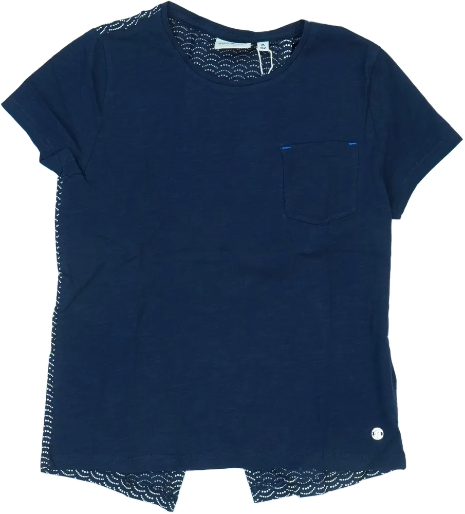 Kék Tom Tailor Póló EU 152 / UK 12 év / US 12 év/L