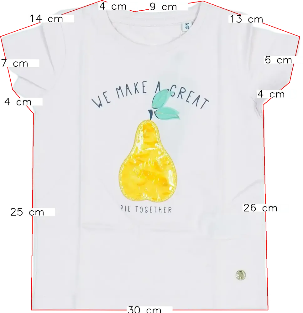 Rózsaszín Tom Tailor Póló EU 98 / UK 3 év / US 3T